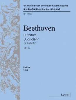Coriolan-Ouvertüre op.62 (Partitur)