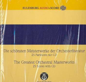 25 Meisterwerke der klassischen Konzert- und Orchesterliteratur (+ 25 CD's) :