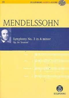 Sinfonie a-Moll Nr.3 op.56 (+CD) :