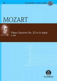Konzert A-Dur Nr.23 KV488 (+CD) :