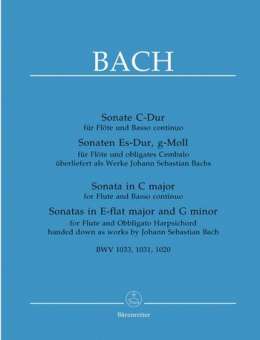 3 Sonaten BWV1033, BWV1031 und