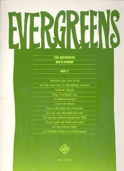 Evergreens, Heft 3, für Akkordeon