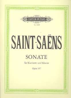 Sonate für Klarinette und Klavier op. 167 (Auguste Périer gewidmet)