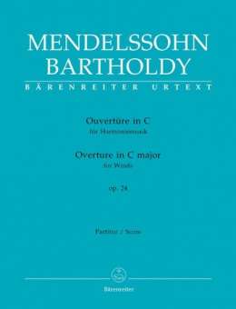 Ouvertüre für Harmoniemusik C-Dur op. 24 - Partitur
