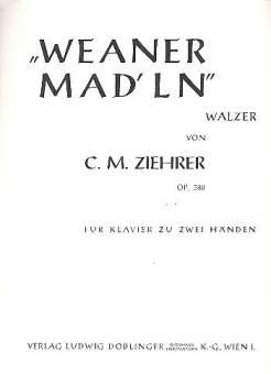 Weaner Madln op. 388