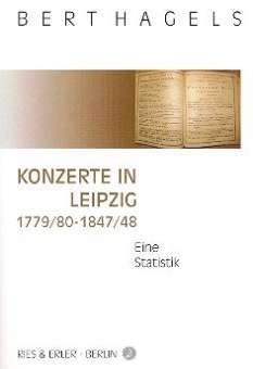 Konzerte in Leipzig 1779/80 - 1847/48 (+CD) :