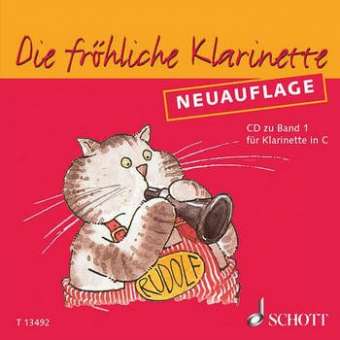 CD: Die fröhliche Klarinette Band 1 - Klarinettenschule für den frühen Anfang - Klarinette in C