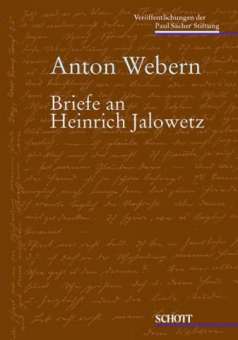 Anton Webern : Briefe an Heinrich