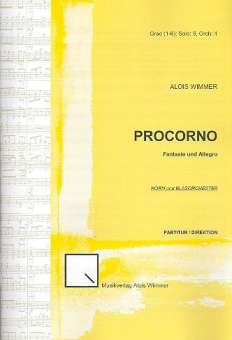 Procorno (Fantasie und Allegro)  (Horn und Blasorchester)