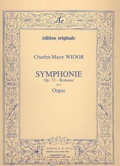 Symphonie romane op.73 : pour orgue