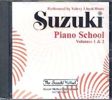 Suzuki Piano School vol.1 and 2 : CD