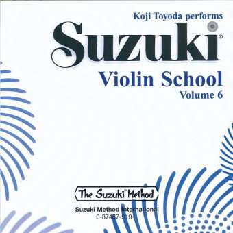 Suzuki Violin School vol.6 : CD