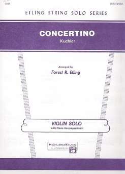 CONCERTINO/VLN SOLO-KUCHLER-ETLING