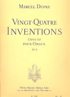 24 inventions op.50 vol.1 (nos.1-12) :