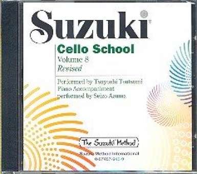 Suzuki Cello School vol.8 : CD