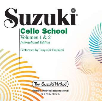 Suzuki Cello School vol.1-2 : CD