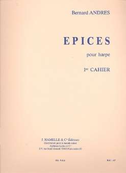 Epices vol.1 : pour harpe