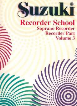 Suzuki Recorder School vol.3 :