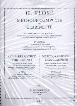 Méthode complète de clarinette