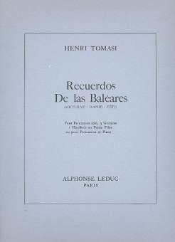 Recuerdos de las Baleares : pour percussion