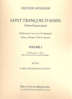 Saint Francois d'Assise vol.3 (acte 2,6) :