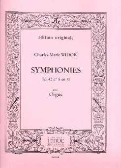 Symphonie no.8 op.42 : pour orgue