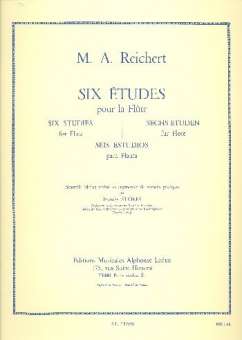 6 études : pour flûte