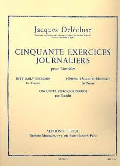 50 Exercises journaliers : pour timbales