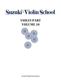 Suzuki Violin School vol.10 :