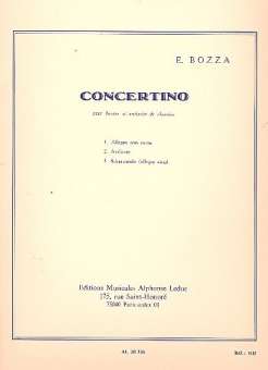 Concertino pour basson et orchestre