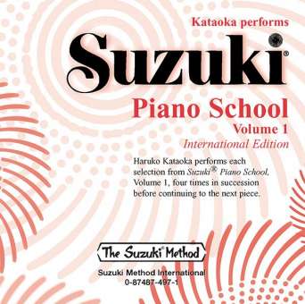 Suzuki Piano School vol.1 : CD