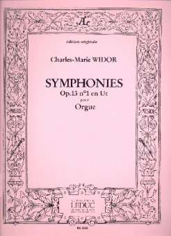 Symphonie ut majeur no.1 op.13 :