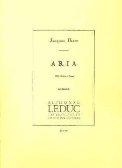 Aria : pour flûte, violon et piano