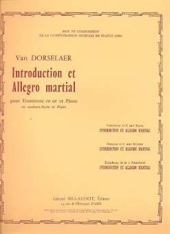 Introduction et allegro martial Op. 58