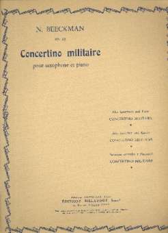 Concertino militaire op.23