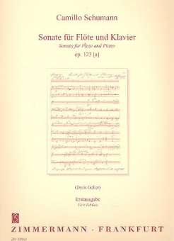 Sonate op.123a : für Flöte