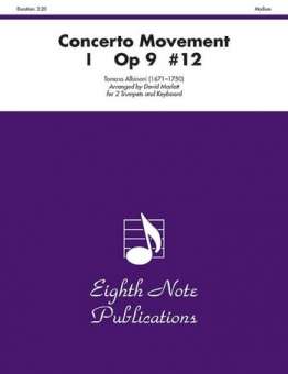 Concerto Movement I    Op 9  #12