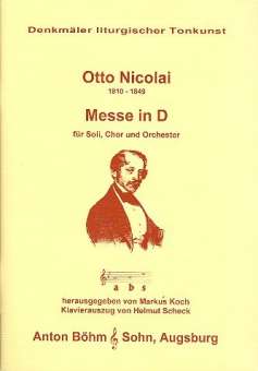 Messe D-Dur : für Soli, gem Chor
