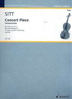 Concertino g-moll op.46  für Viola und Klavier