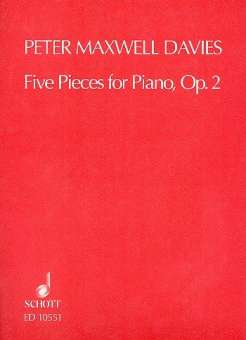 5 Pieces op.2 : for piano