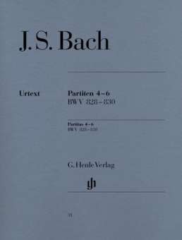 Partiten Band 2 (Nr.4-6) BWV 828-830