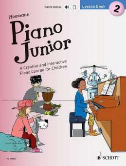 Piano junior - Lesson Book vol.2 (+Online Audio Download) :