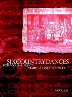6 Country Dances : for Viola and Piano