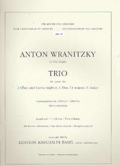 Trio C-Dur : für 2 Oboen und