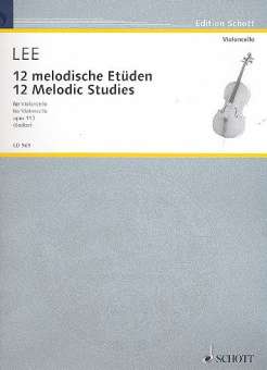 12 melodische Etüden op.113  (Cello)