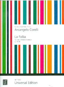 La Follia op.5,12 : für Flöte und Bc