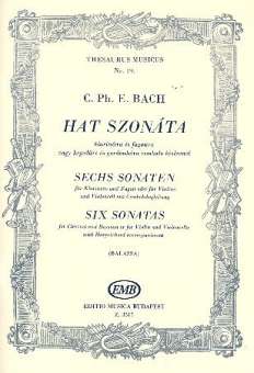 6 Sonaten für Klarinette und Fagott