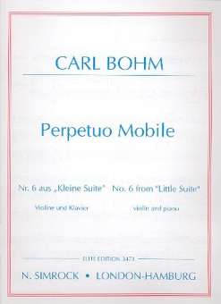 Perpetuo mobile : für Violine