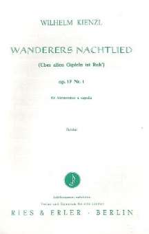 Wanderers Nachtlied op.17,1 :