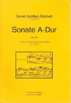 Sonate A-Dur op.45 : für Violine und